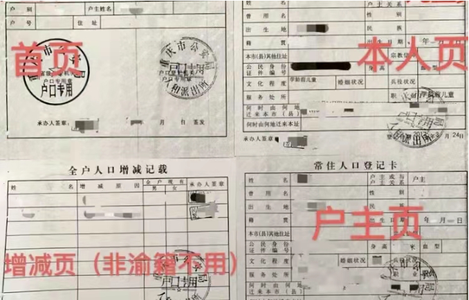 戶口簿